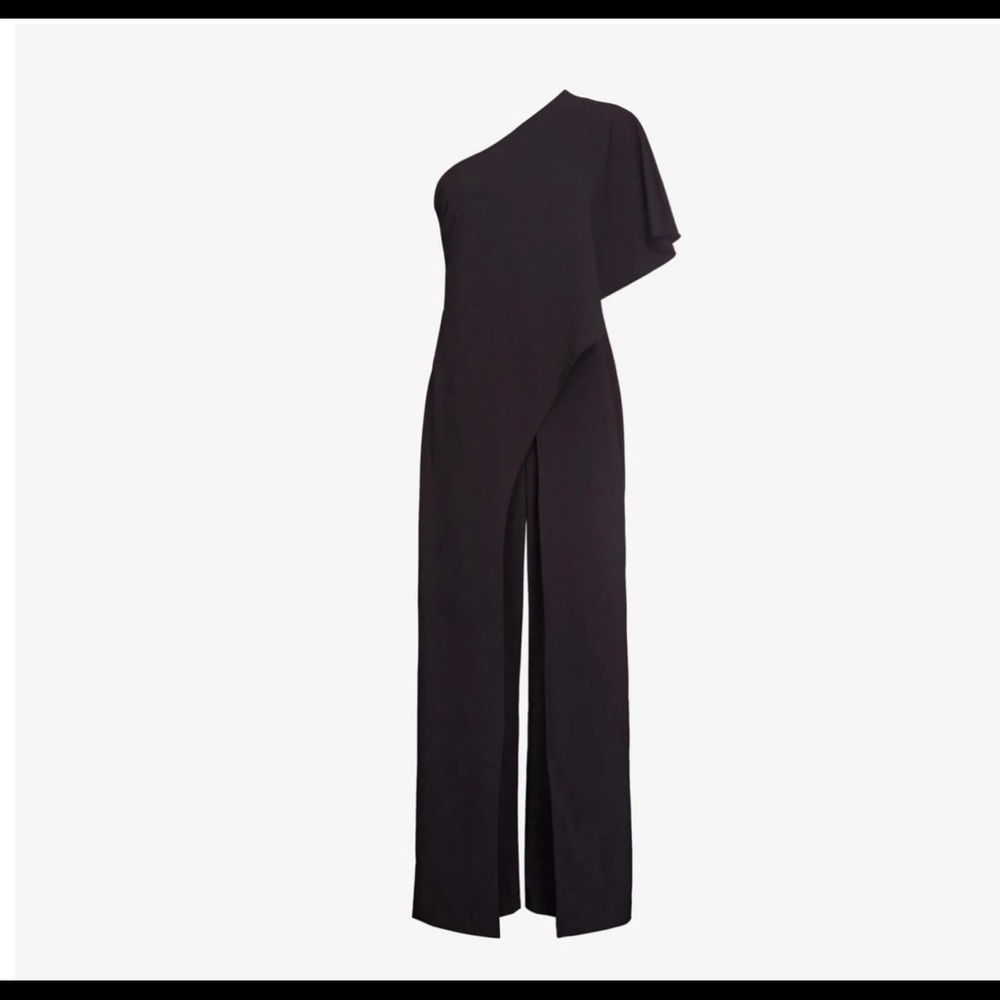 20W One Shoulder Adrianna Papell Jumpsuit Romper